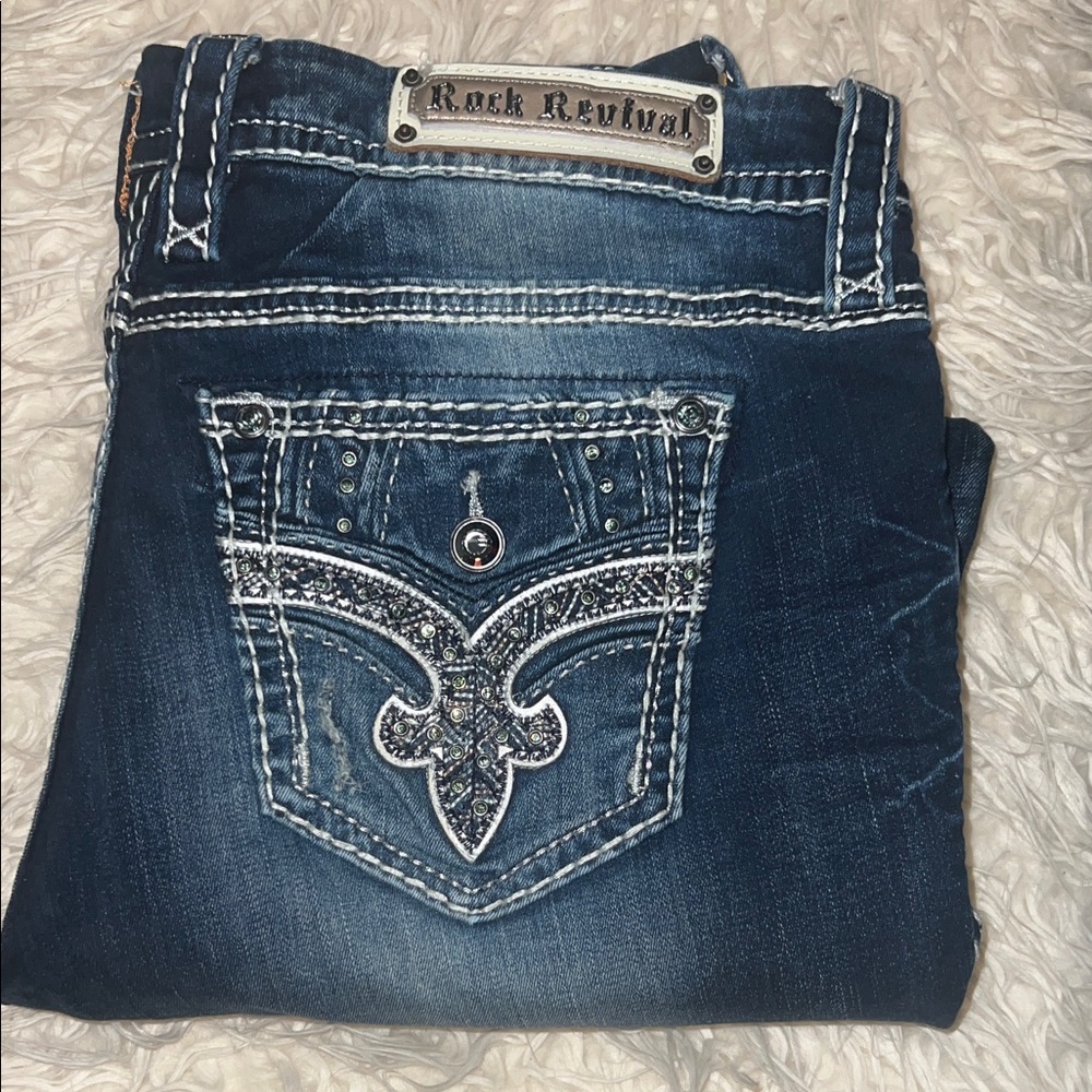 Rock Revival Willa Easy Skinny Size 32 Collector Quality